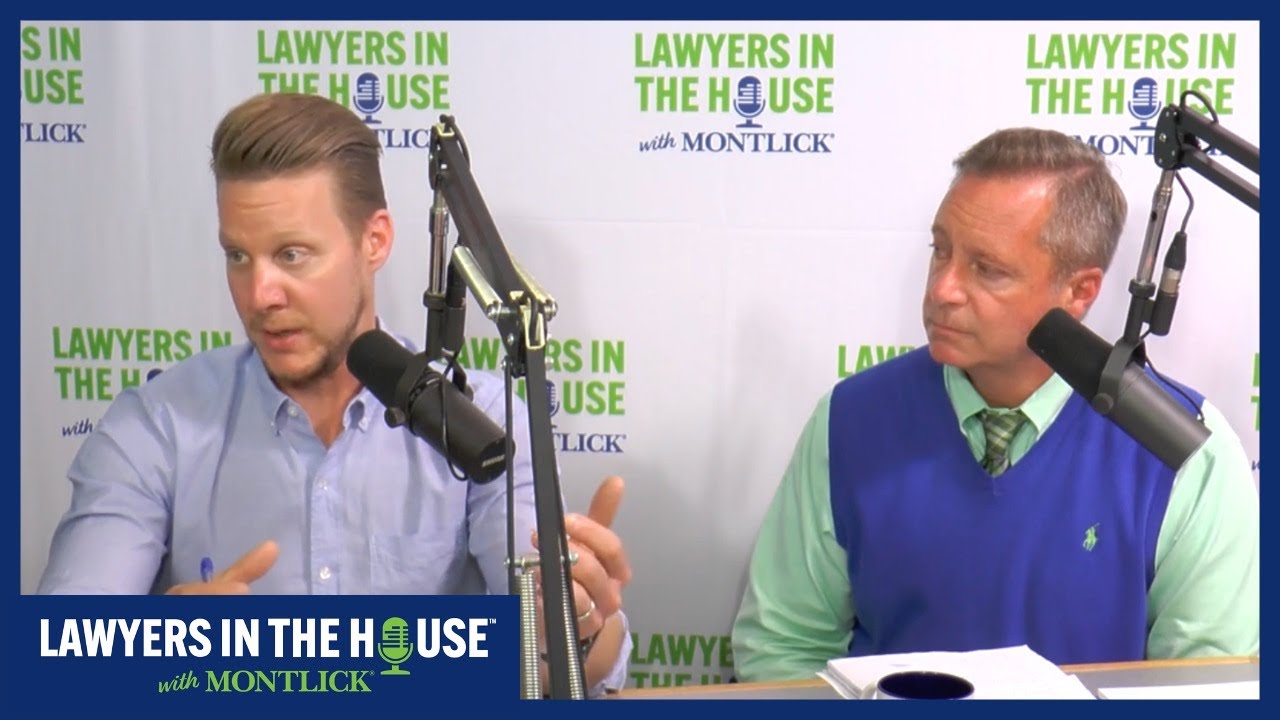 Attorneys discuss law on Lawyers in the House with Montlick podcast. Legal advice, personal injury.
