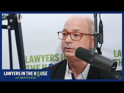 Knowledgeable attorney discussing laws on a radio program titled "Lawyers in the House", alt text for SEO.